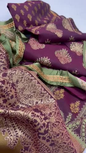 Rs 6500 Mushq lawn  jacquard emb 3pc Rs 6500 Mushq lawn  jacquard emb 3pc